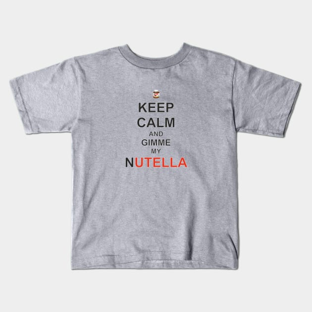 Nutella Kids T-Shirt by Sinmara